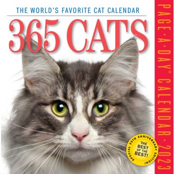 365 CATS PAGE-A-DAY CALENDAR 2023