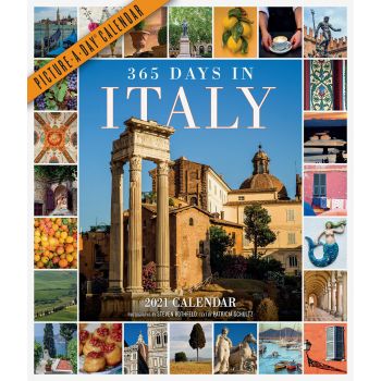 365 DAYS IN ITALY PICTURE-A-DAY WALL CALENDAR 2021