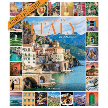 365 DAYS IN ITALY PICTURE-A-DAY WALL CALENDAR 2024