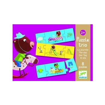 Пъзел Trio The Day. 8 пъзела от по 3 части. Възр