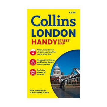 COLLINS HANDY STREET MAP: LONDON. /1:17500/