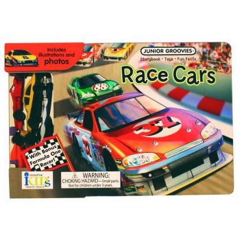 RACE CARS: Storybook, 10 Toys, Fun Facts