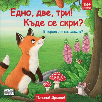 Едно, две,три! Къде се скри? В гората ли си, мишле?