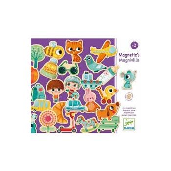 Магнити дървени Magniville. Възраст: +2 год. /DJ