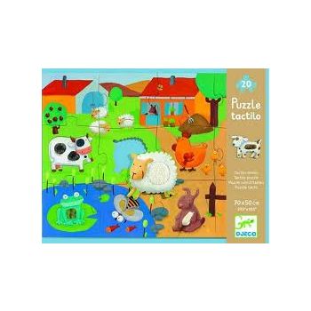 Пъзел Гигант Tactile Farm. 20 части. Възраст: +3