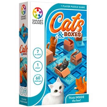 Игра Cats and Boxes. Възраст: 7+ год. /SG450/, “Smart Games“
