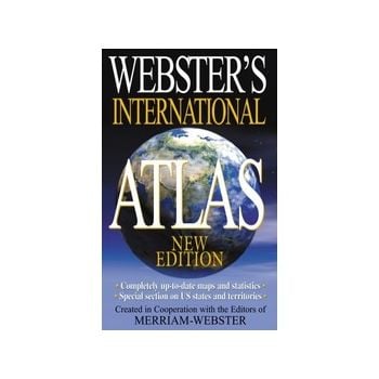 WEBSTER`S NEW INTERNATIONAL ATLAS. /pocket/