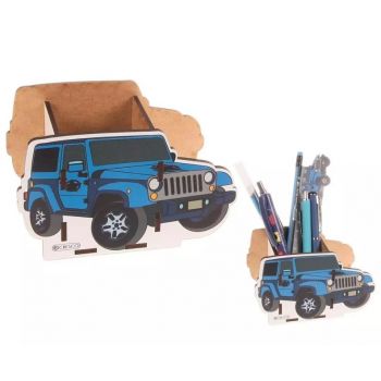 Моливник за бюро CRESCO, от дърво, ДЖИП