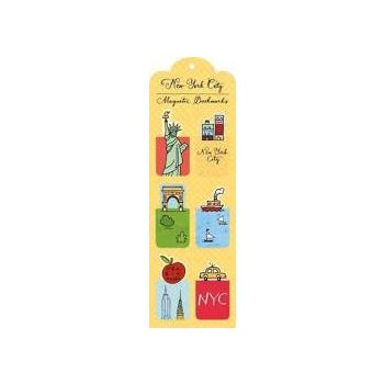 MAGNETIC BOOKMARK: New York City (6 Bookmarks)