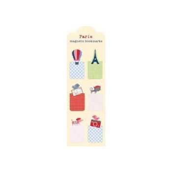 MAGNETIC BOOKMARK: Paris (6 Bookmarks)