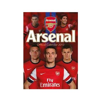 ARSENAL 2013 OFFICIAL CALENDAR. /стенен календар
