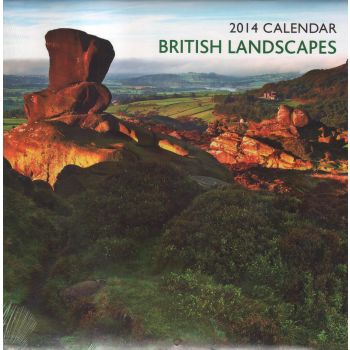 BRITISH LANDSCAPES 2014. /стенен календар/
