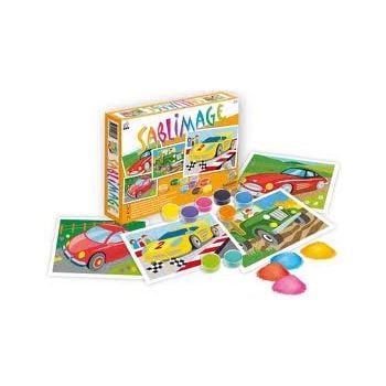 Комплект за рисуване с пясък Автомобили. Възраст