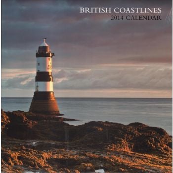 BRITISH COASTLINES 2014. /стенен календар/