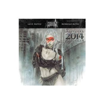 LUIS ROYO OFFICIAL 2014 CALENDAR. /стенен календ