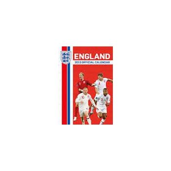 ENGLAND 2013 OFFICIAL CALENDAR. /стенен календар