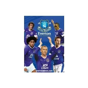 EVERTON FC 2013 OFFICIAL CALENDAR.  /стенен кале