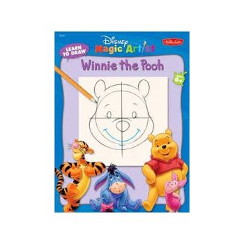 LEARN TO DRAW WINNIE THE POOH. “Disney Magic Art