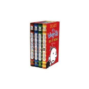 DIARY OF A WIMPY KID: Box Of Paper Books. 4-Volu