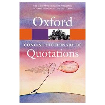 OXFORD CONCISE DICTIONARY OF QUOTATIONS, 8th Edi