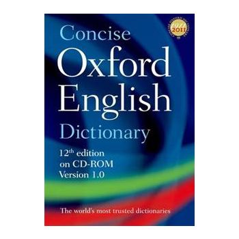 CD-ROM: CONCISE OXFORD ENGLISH DICTIONARY: 12th