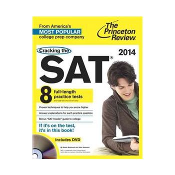 CRACKING THE SAT, 2014 Edition + DVD