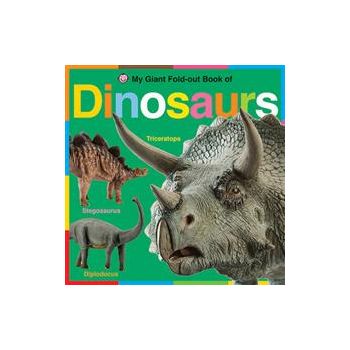 MY GIANT FOLD-OUT BOOK OF DINOSAURS