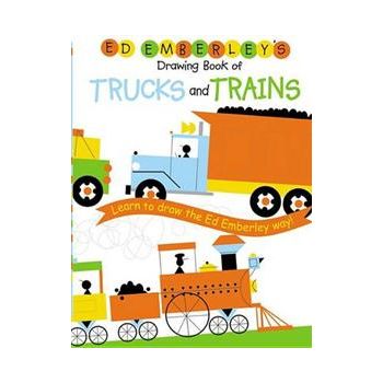 ED EMBERLEY`S DRAWING BOOK OF TRUCKS AND TRAINS