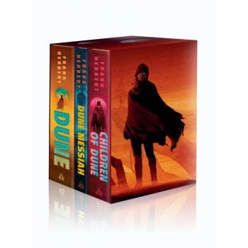 FRANK HERBERT`S DUNE SAGA 3-Book Deluxe Hardcover Boxed Set