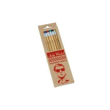 ANDY WARHOL PHILOSOPHY PENCIL SET