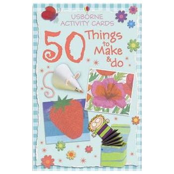 50 THINGS TO MAKE & DO: Usborne Activity Cards