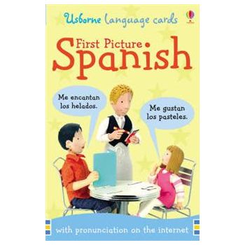 SPANISH WORDS and PHRASES: Usborne Language Card