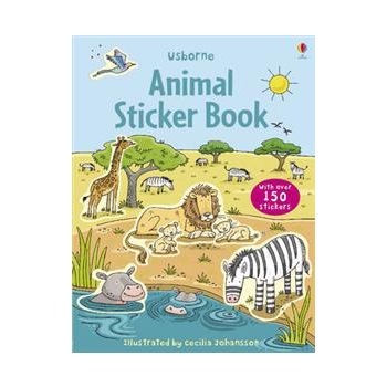 ANIMAL STICKER BOOK: Usborne Sticker Books