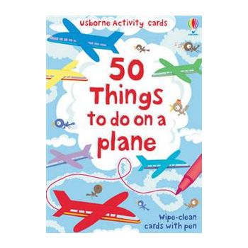 50 THINGS TO DO ON A PLANE: Usborne Activity Car