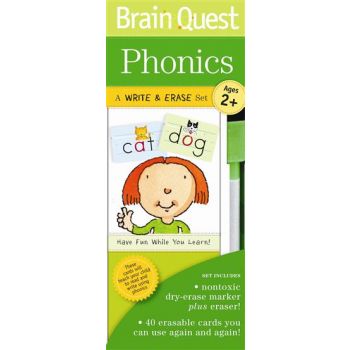 BRAIN QUEST WRITE & ERASE SET: Phonics