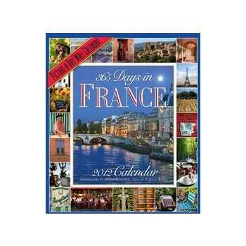 365 DAYS IN FRANCE 2012. /стенен календар/