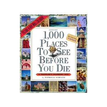 1,000 PLACES TO SEE BEFORE YOU DIE 2012. /стенен