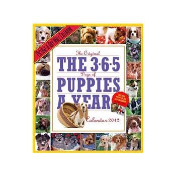 365 PUPPIES A YEAR 2012. /стенен календар/