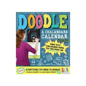 DOODLE A CHALKBOARD CALENDAR 2012. /стенен кален