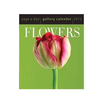 FLOWERS 2012. (Calendar/Page A Day)
