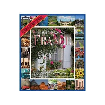365 DAYS IN FRANCE 2013. /стенен календар/