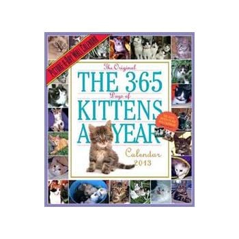 365 DAYS OF KITTENS-A-YEAR 2013. /стенен календа