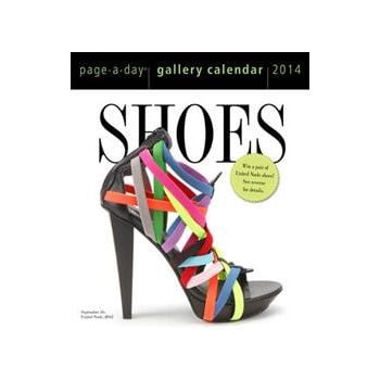 SHOES GALLERY 2014. (Calendar/Page A Day)