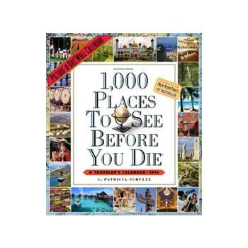 1000 PLACES TO SEE BEFORE YOU DIE 2014. /стенен