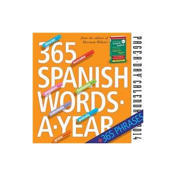 365 SPANISH WORDS-A-YEAR 2014. (Calendar/Page A