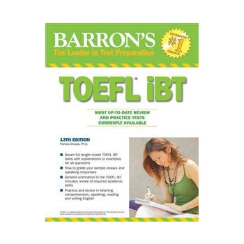 BARRON`S TOEFL Internet-Based Test. 13th ed.