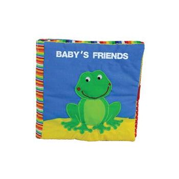 BABY`S FRIENDS: An Interactive Soft Cloth Book F