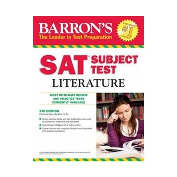 BARRON`S SAT TEST IN LITERATURE, 5th Edition
