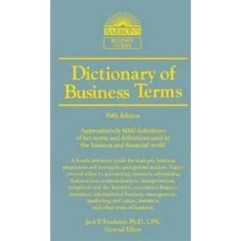 DICTIONARY OF BUSINESS AND ECONOMIC TERMS, 5th E