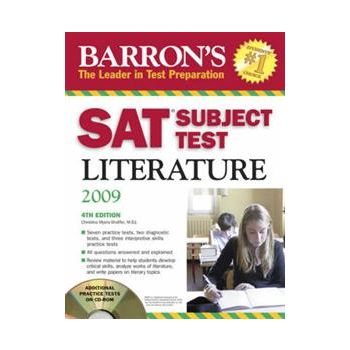 BARRON`S SAT SUBJECT TEST: Literature 2009, 4th Editi